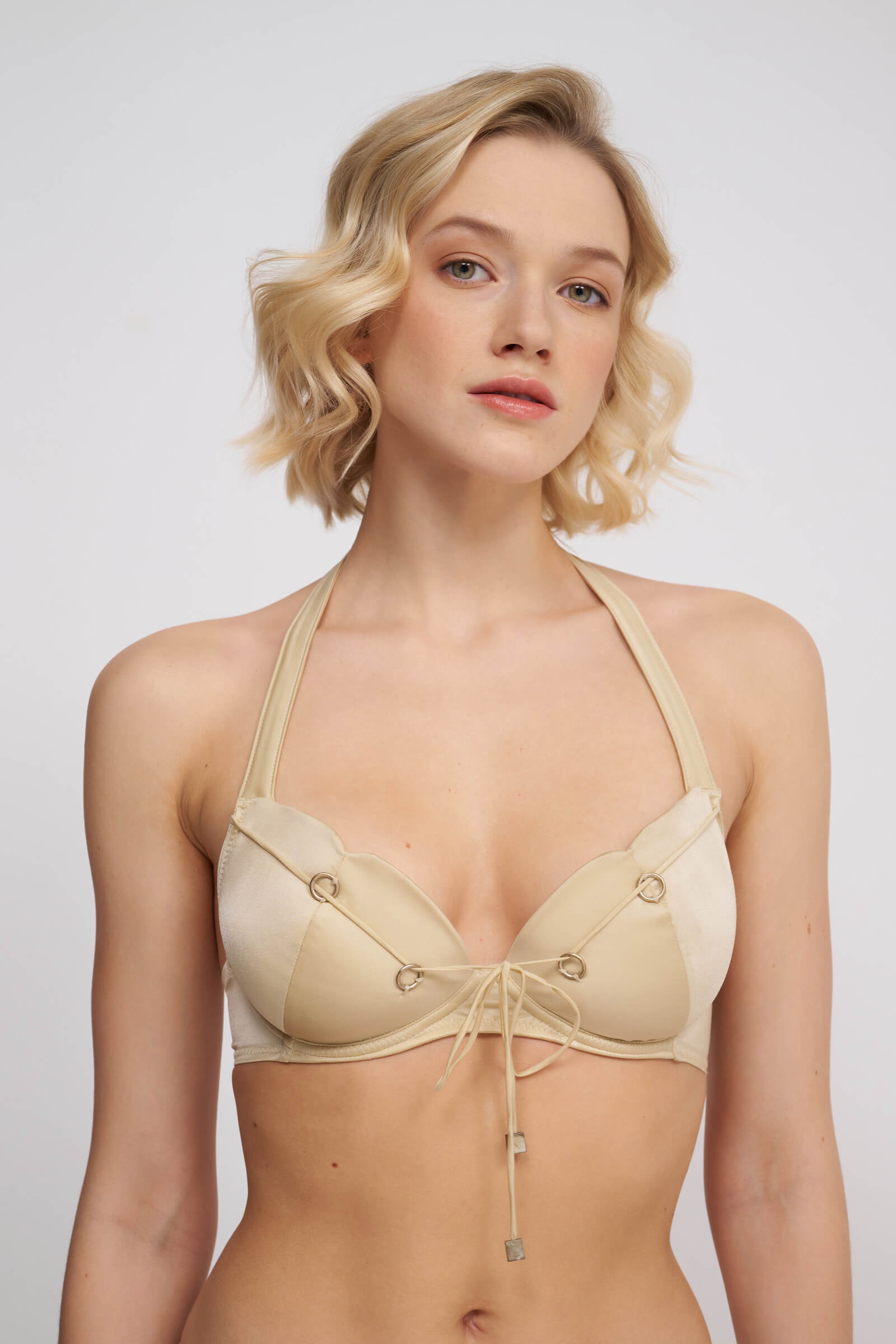 Лиф с завязками на шее Бренд 