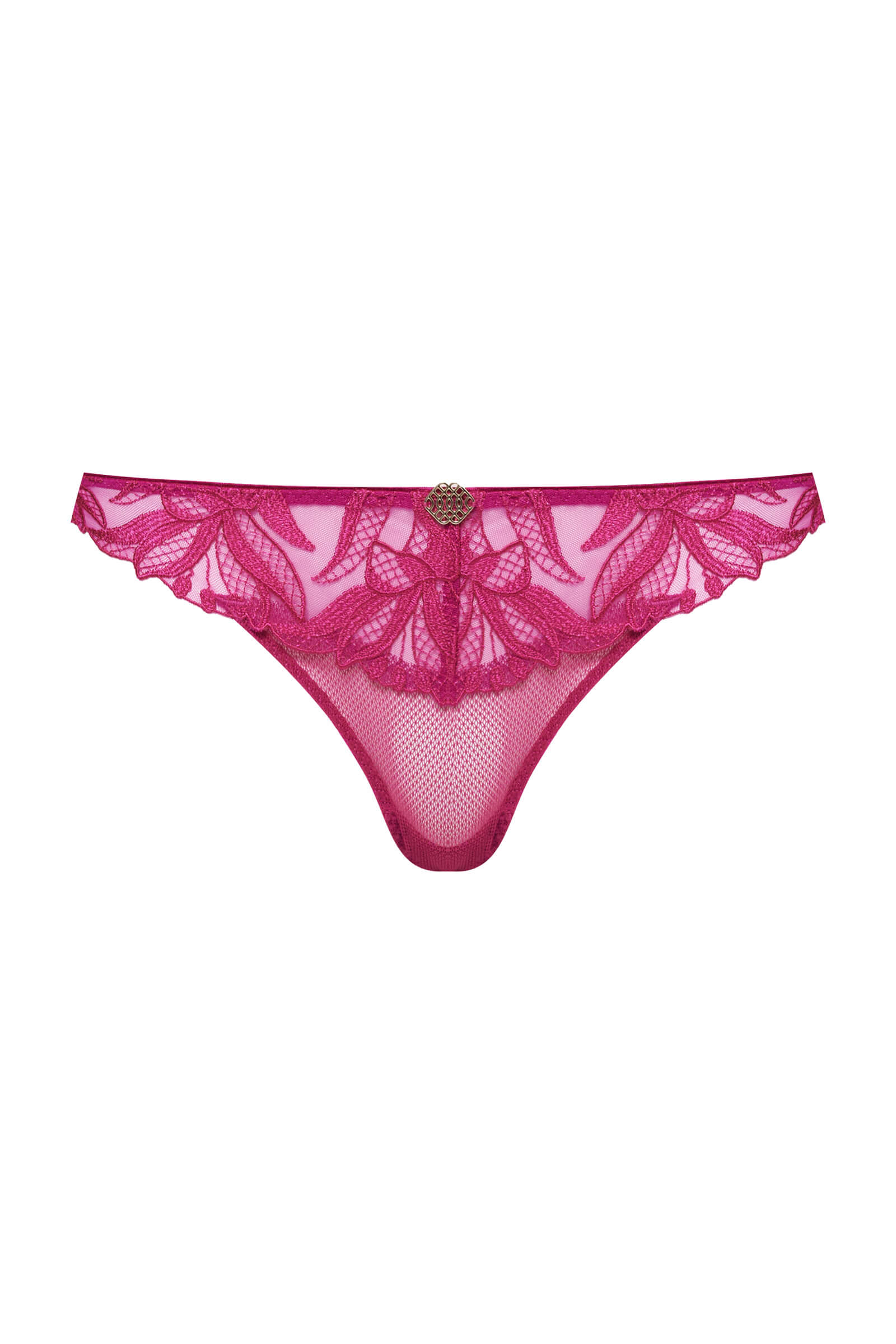 Трусы слипы с цветочной вышивкой Бренд 