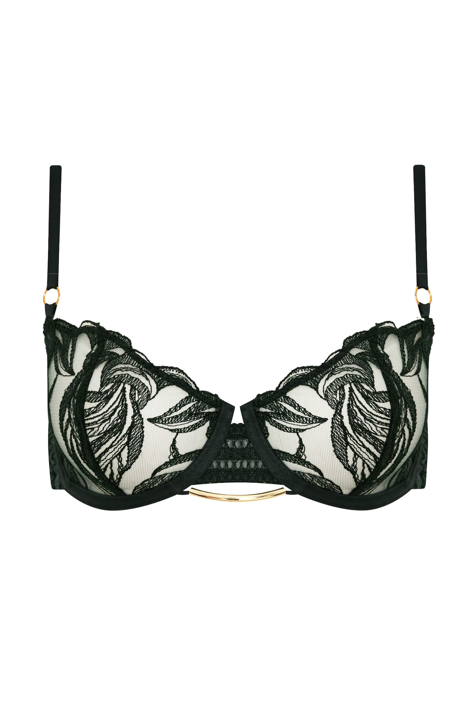 Бюстгальтер балконет на косточках Бренд 