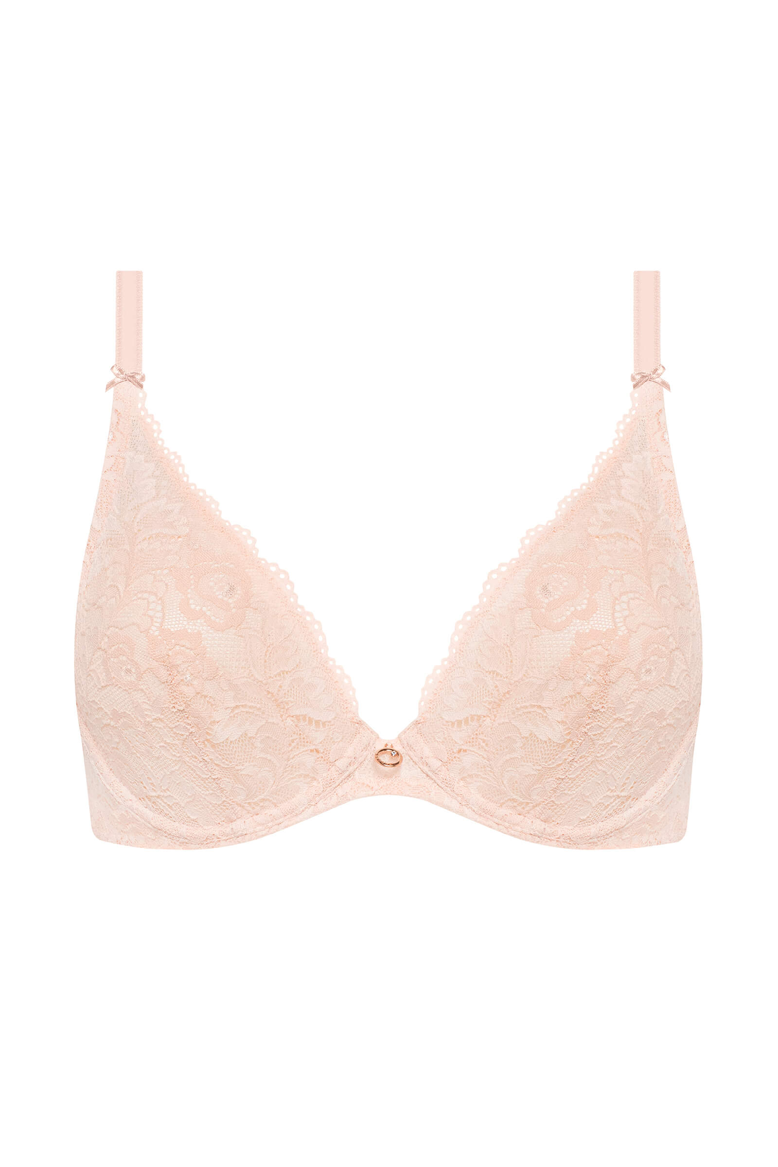 Бюстгальтер с треугольными чашками на косточках Бренд 