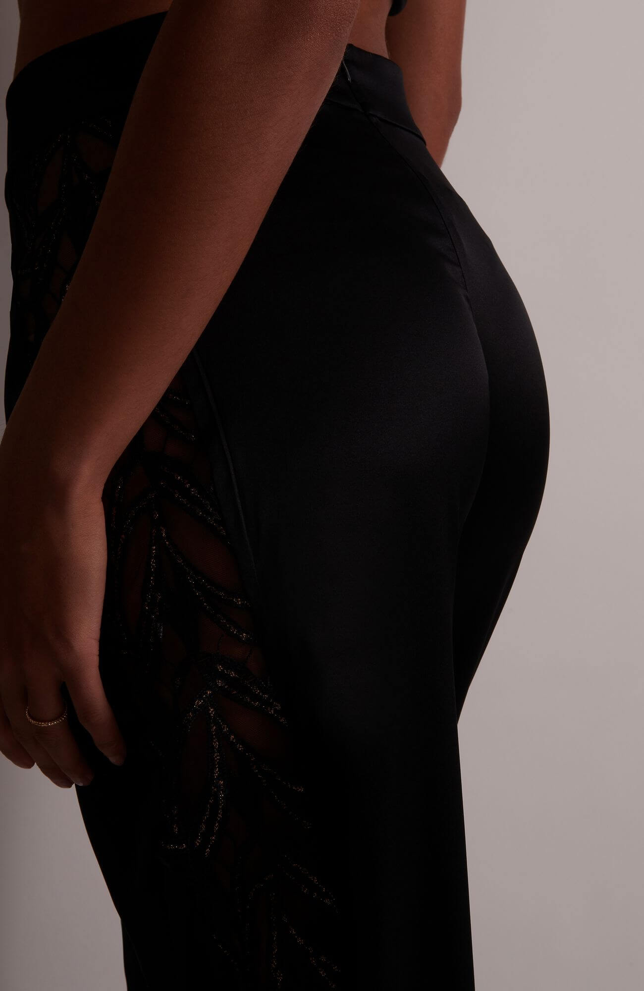 Пижамные брюки с вышивкой Бренд  Изображение 5