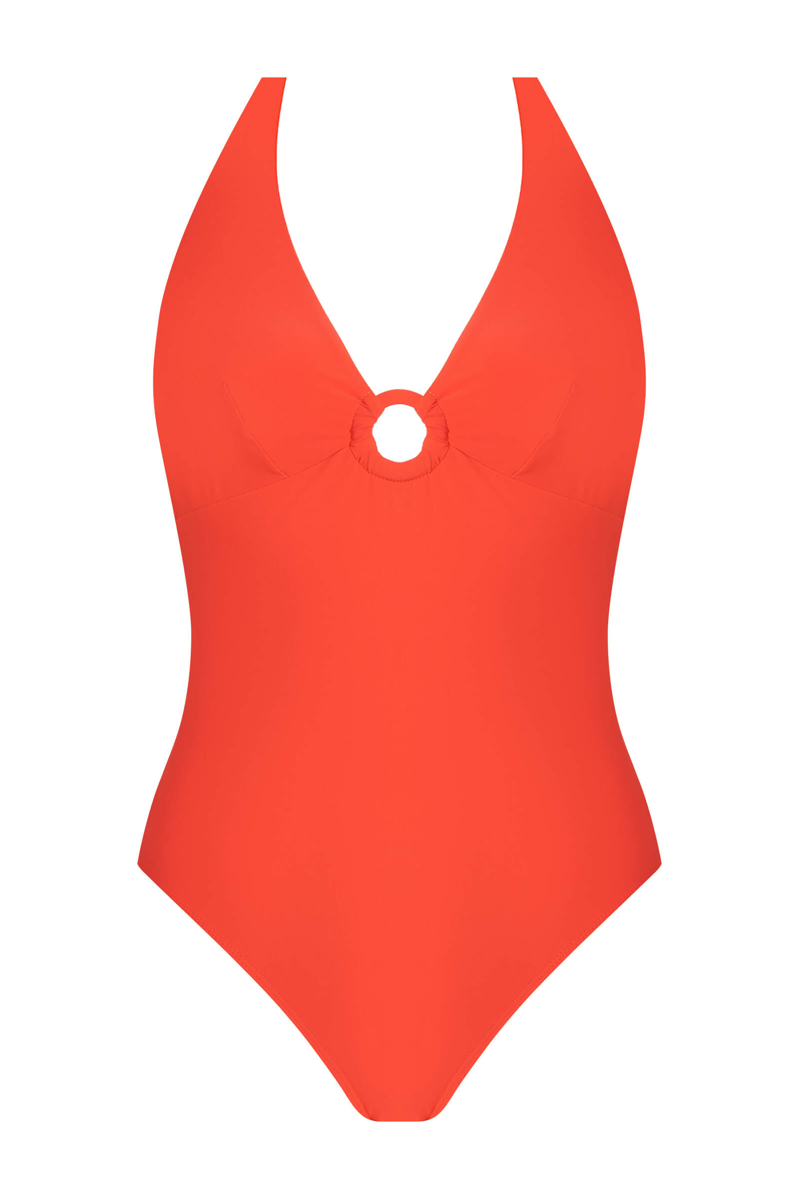 Слитный купальник с завязками на шее Бренд 