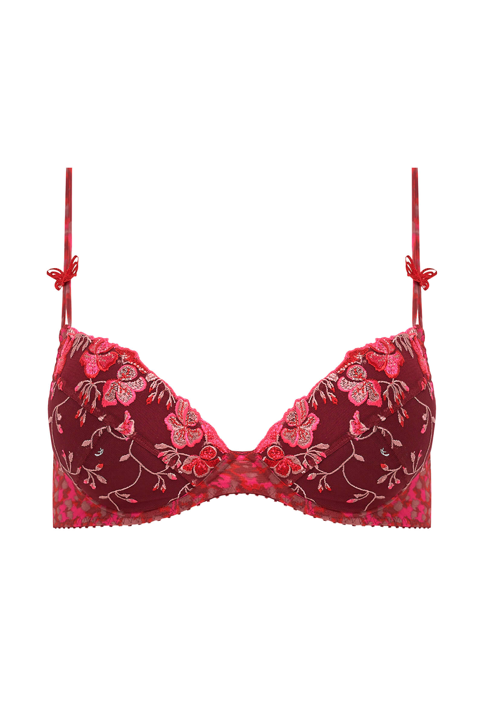 Бюстгальтер деми с вышивкой Бренд 