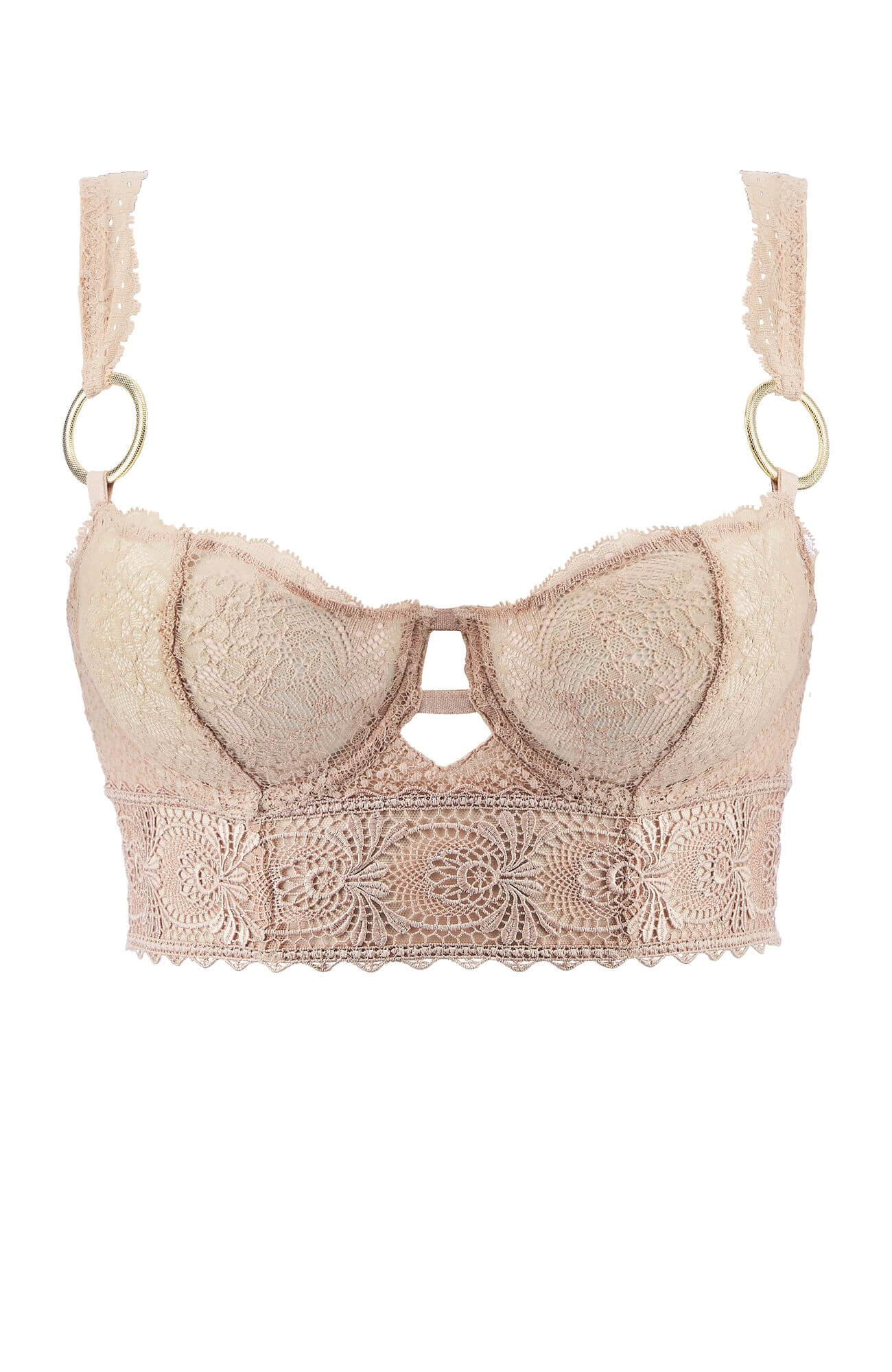 Кружевное бюстье с мягкими чашками Бренд 