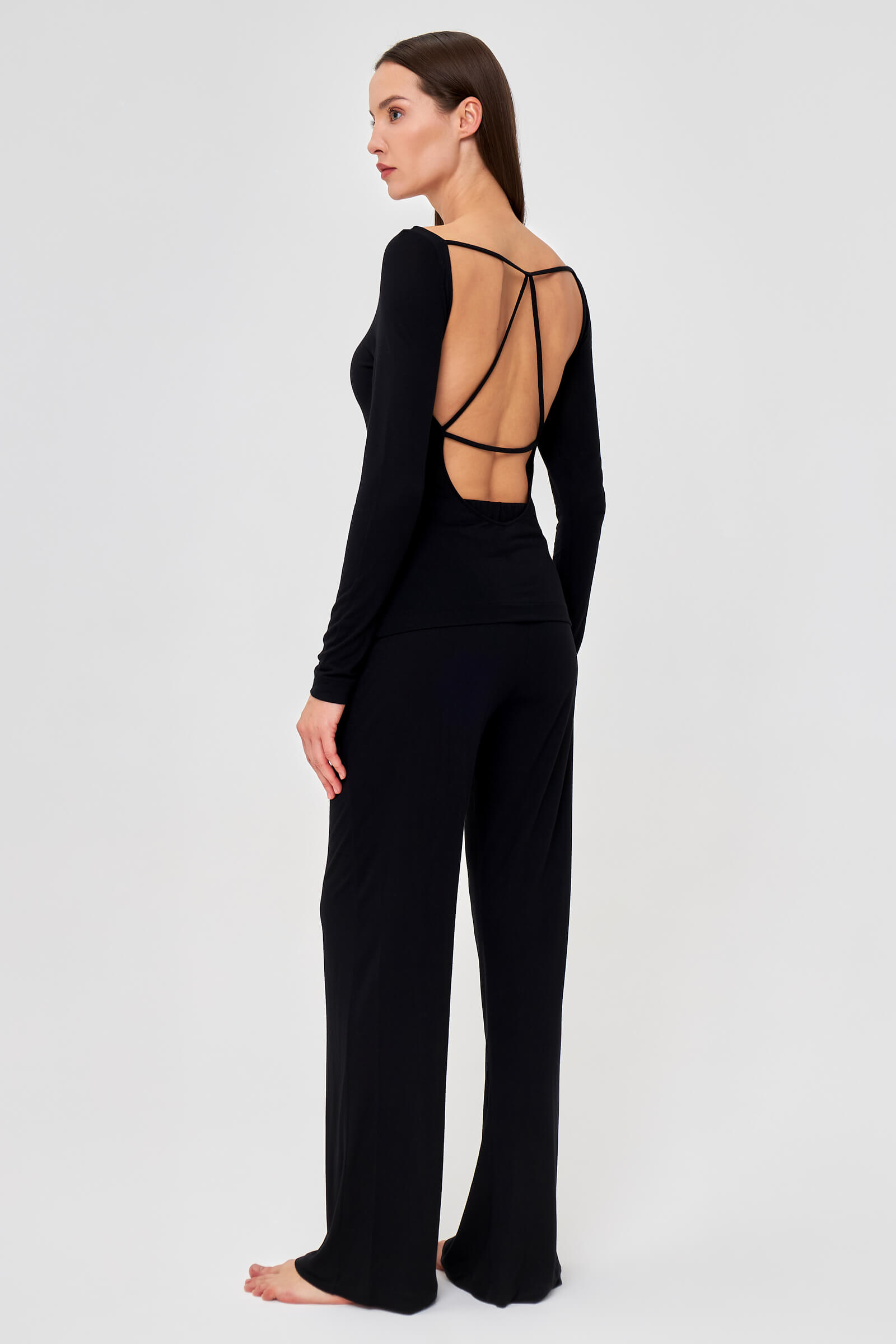 Свободные брюки с добавлением кашемира Бренд  Изображение 6