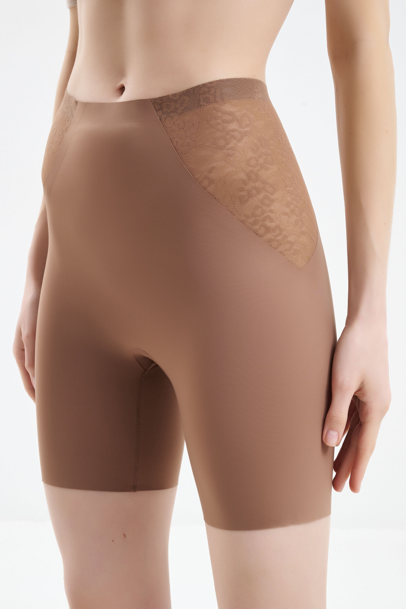 Корректирующие панталоны с кружевными вставками Бренд 