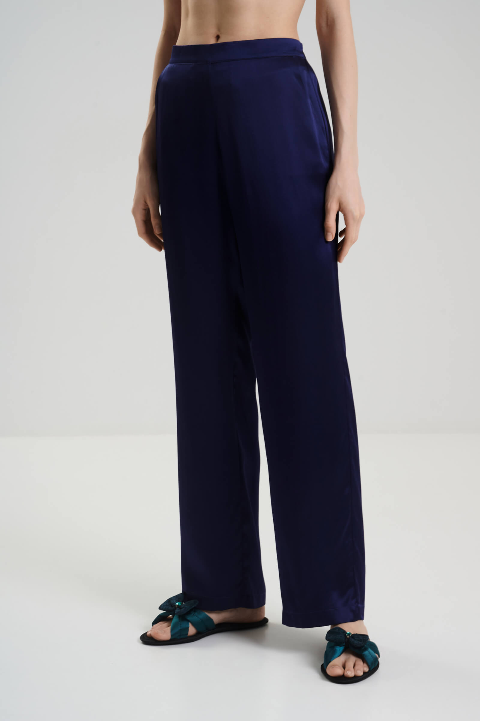 Пижамные шелковые брюки Бренд 