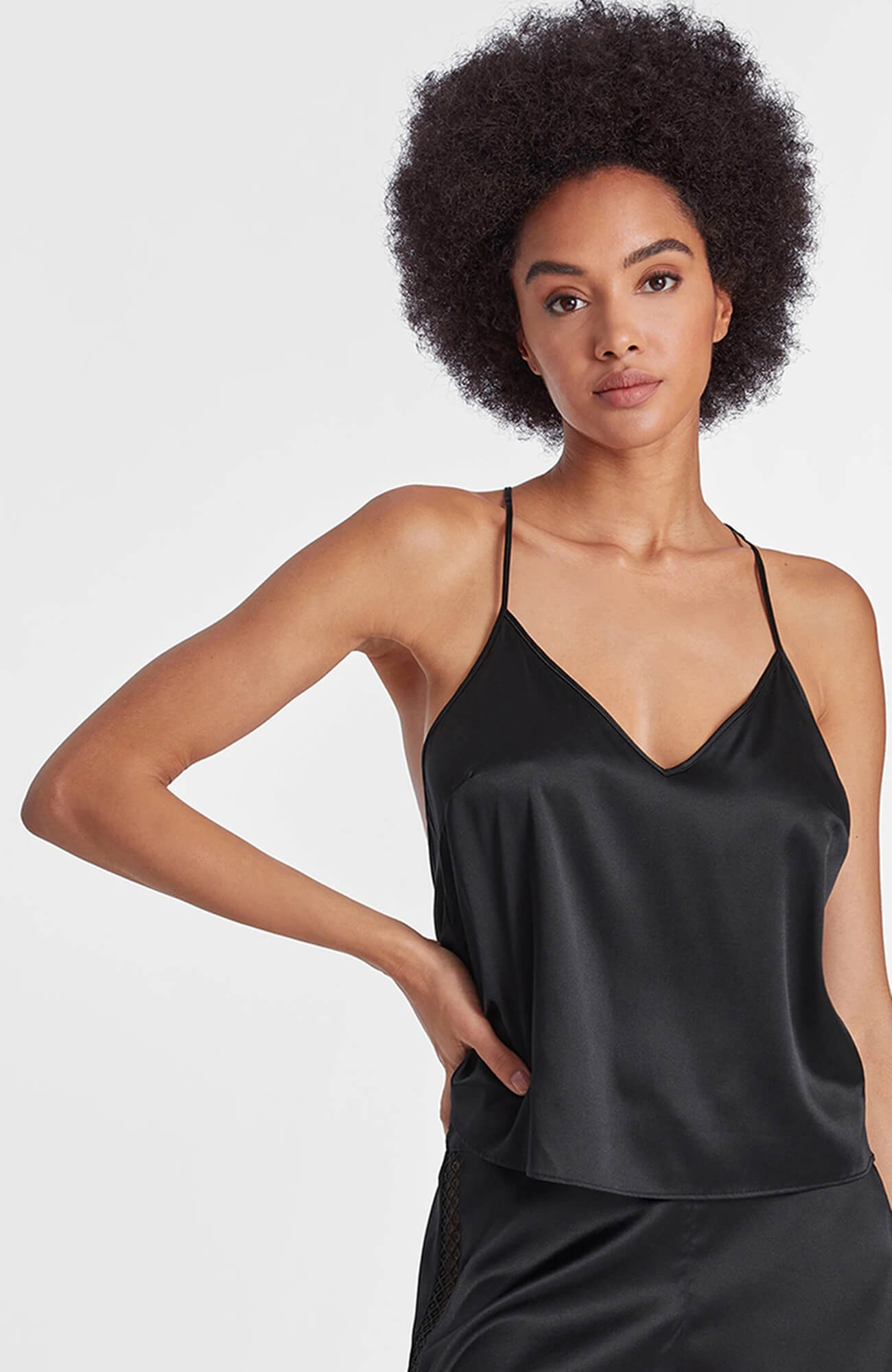 Шелковый пижамный топ Бренд  Изображение 4