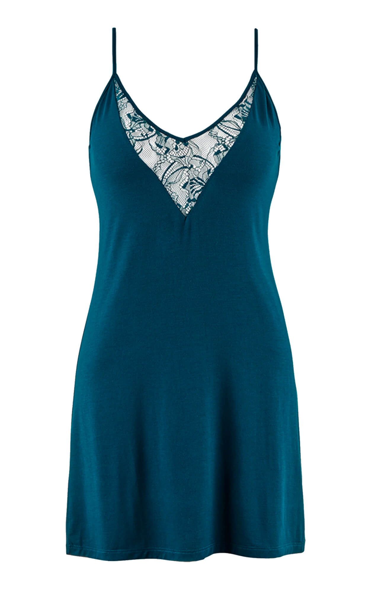 Ночная сорочка из модала с кружевом Бренд 