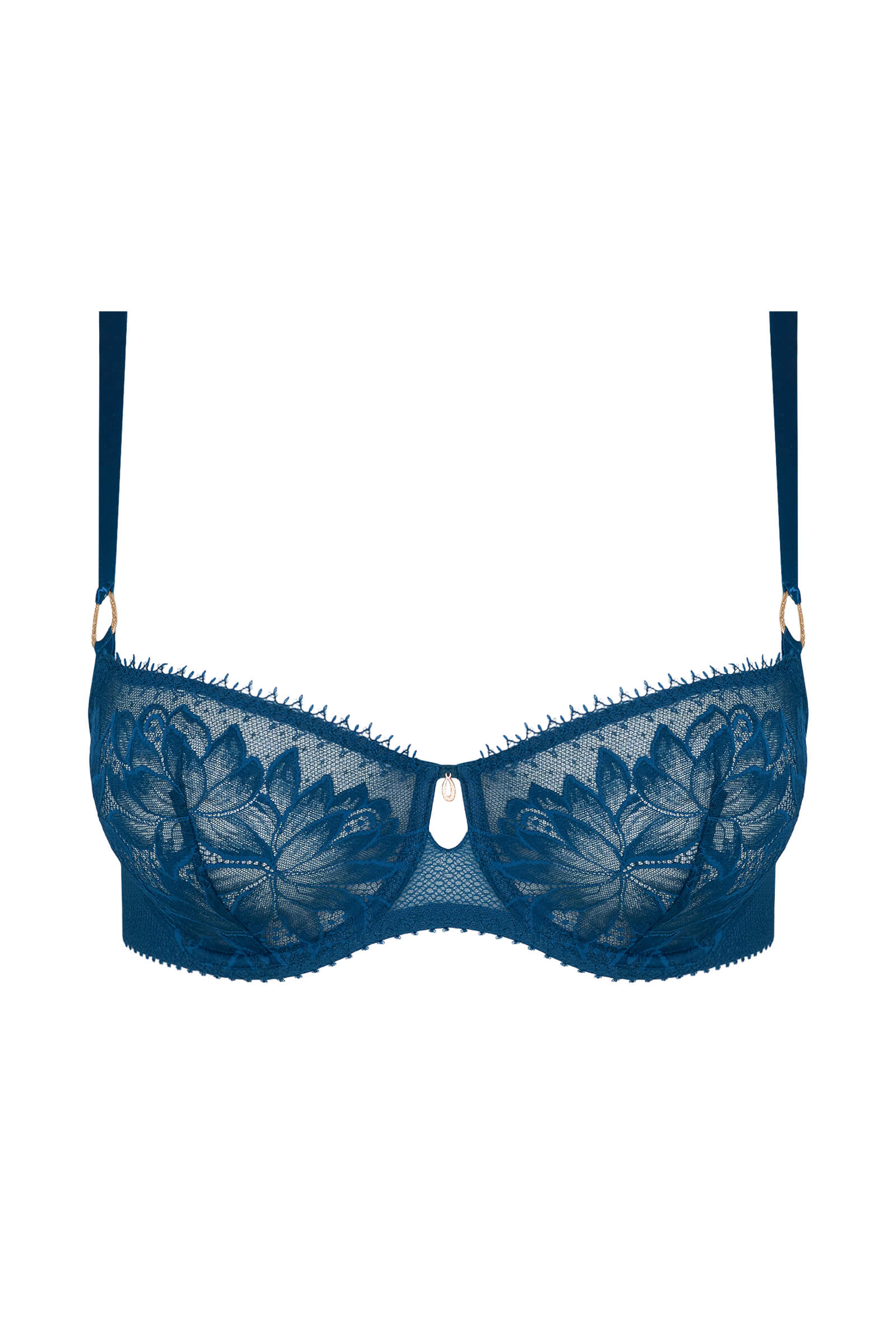 Бюстгальтер балконет из французского кружева Бренд 