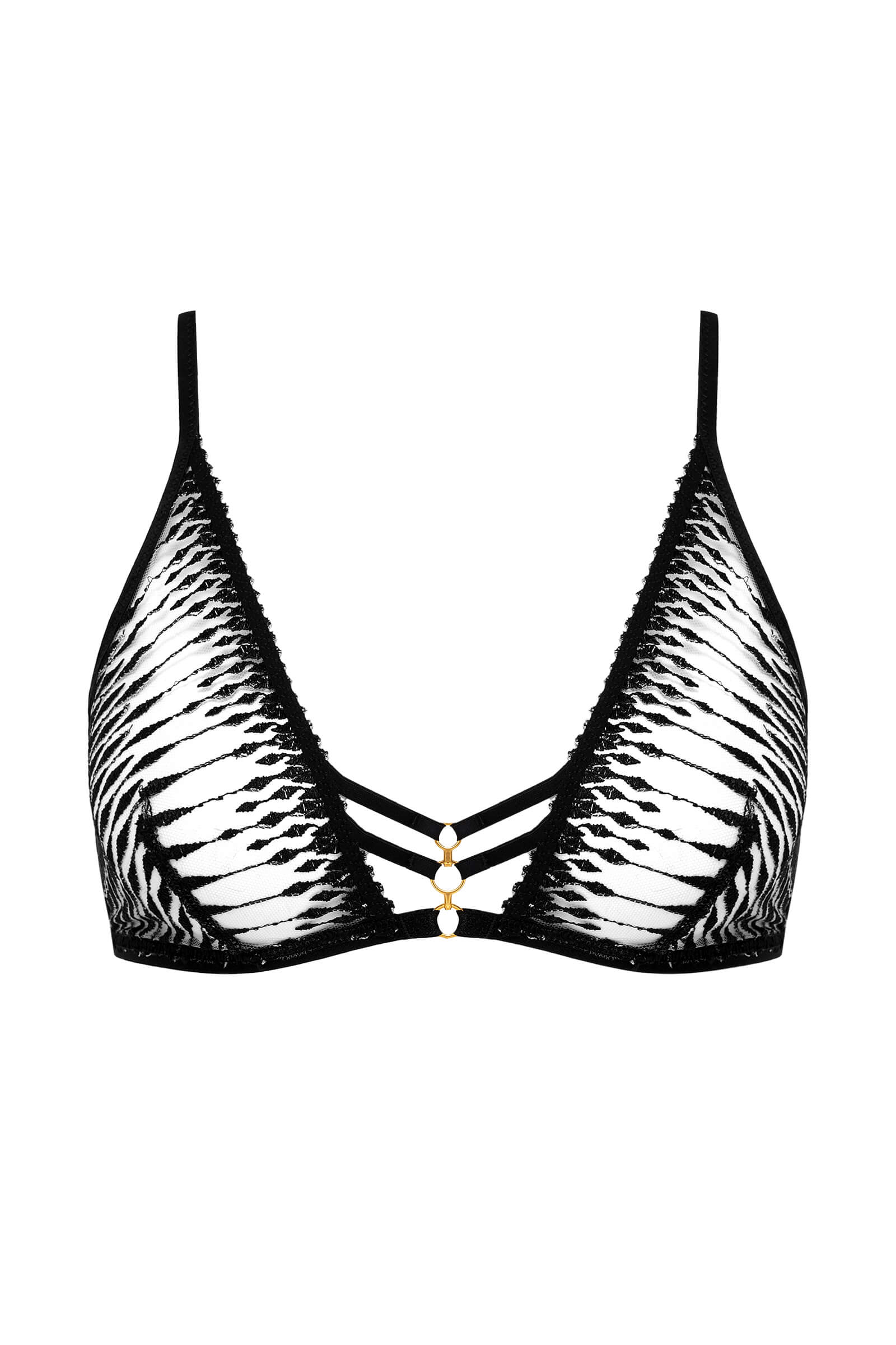 Бюстгальтер с треугольными чашками без косточек Бренд 