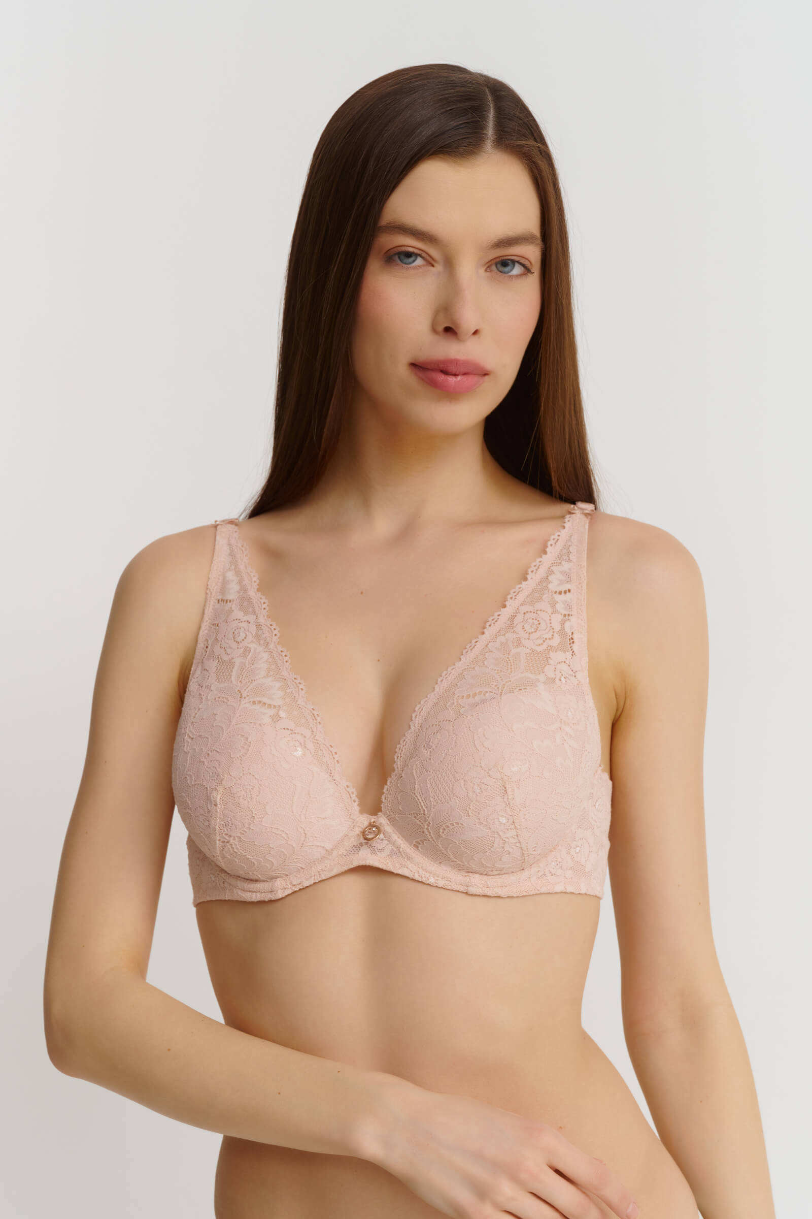 Бюстгальтер пуш-ап с кристаллом Swarovski Бренд 