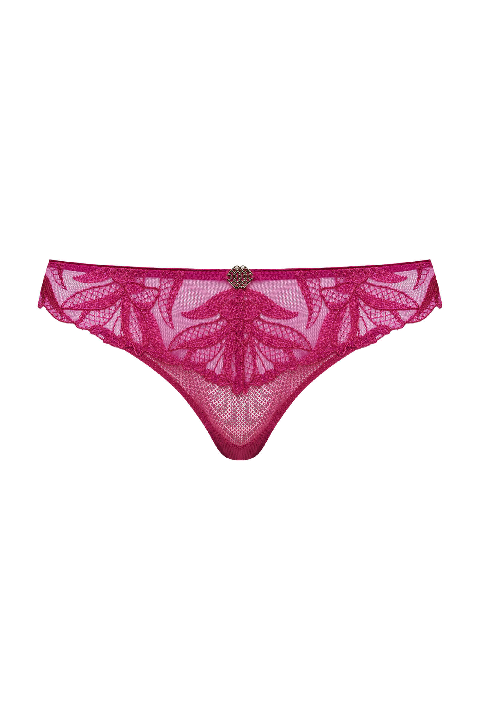 Трусы слипы с цветочной вышивкой Бренд 