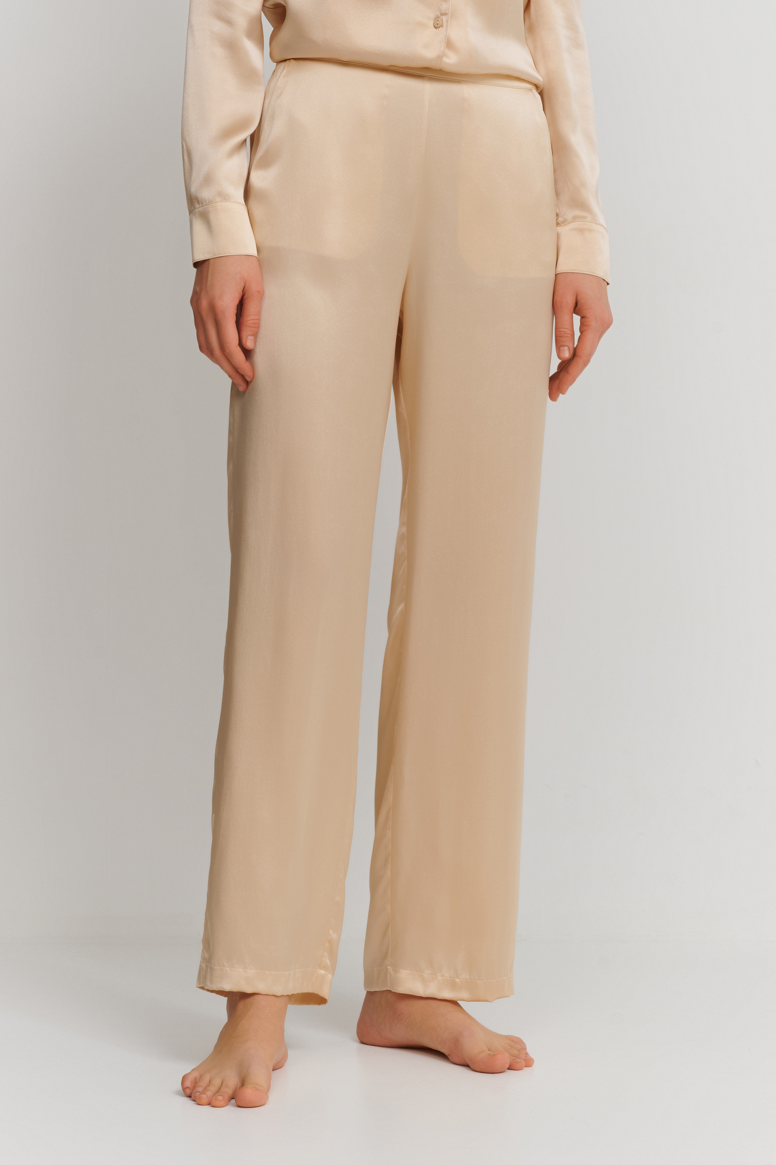 Пижамные шелковые брюки Бренд 