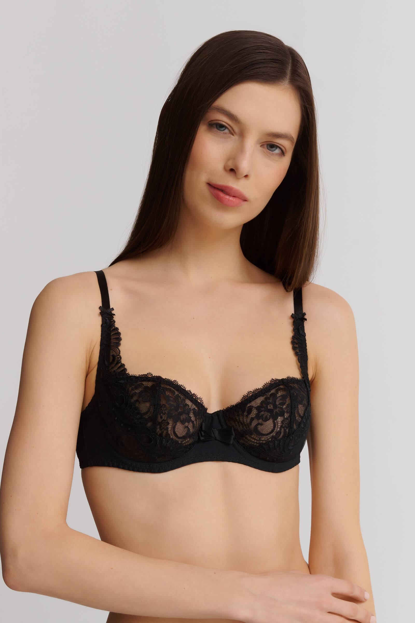 Кружевной бюстгальтер балконет Бренд 