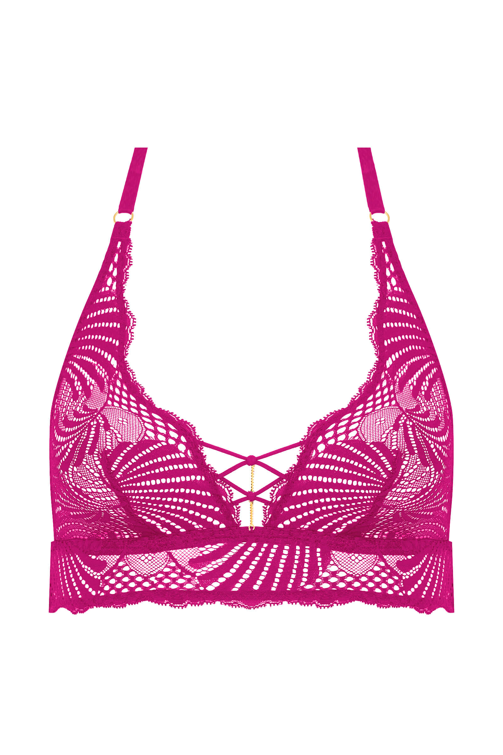 Бюстгальтер с треугольными чашками без косточек Бренд 