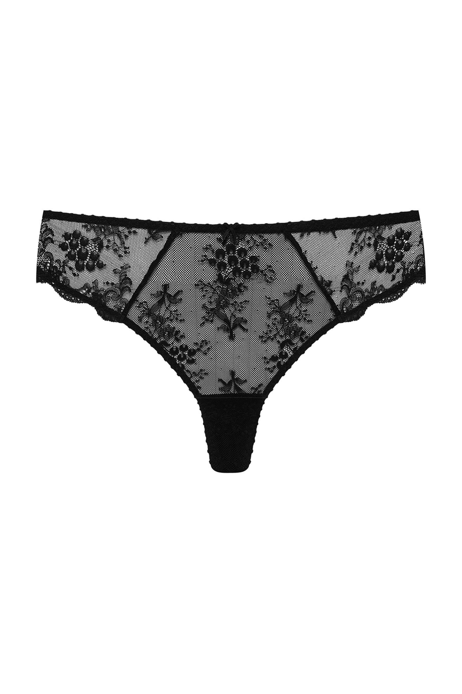 Трусы стринги с кружевом Бренд 