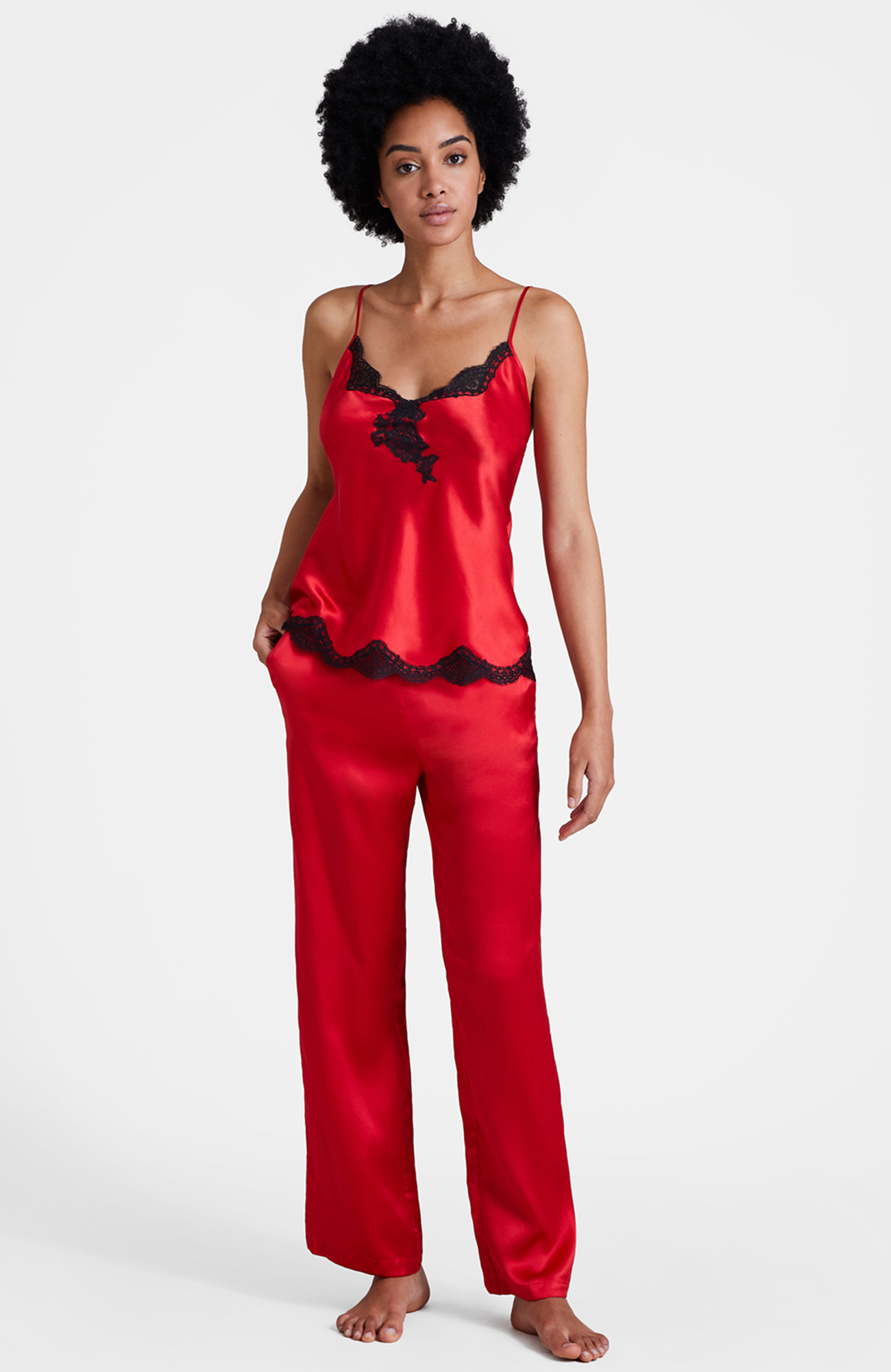 Пижамные шелковые брюки Бренд  Изображение 4