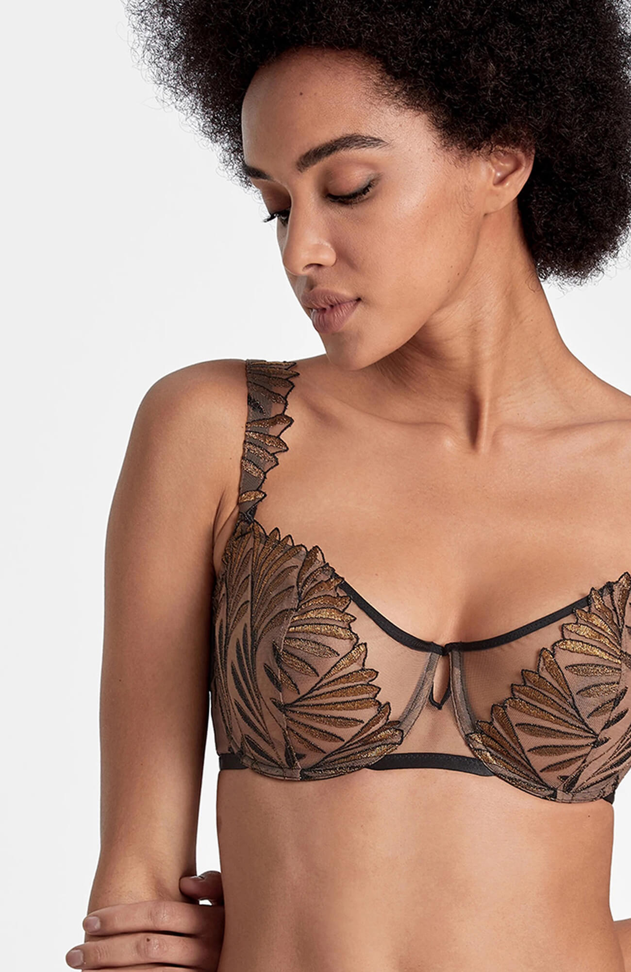 Бюстгальтер балконет на косточках Бренд  Изображение 9