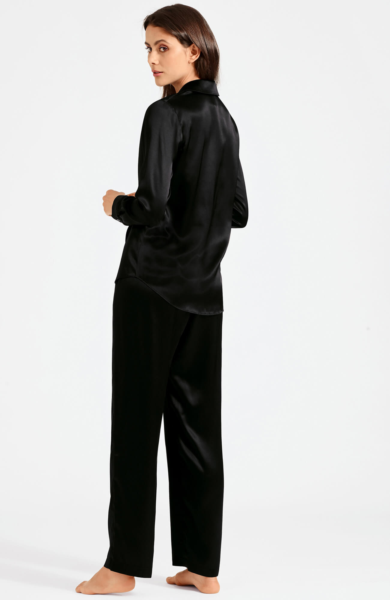 Пижамные шелковые брюки Бренд  Изображение 3