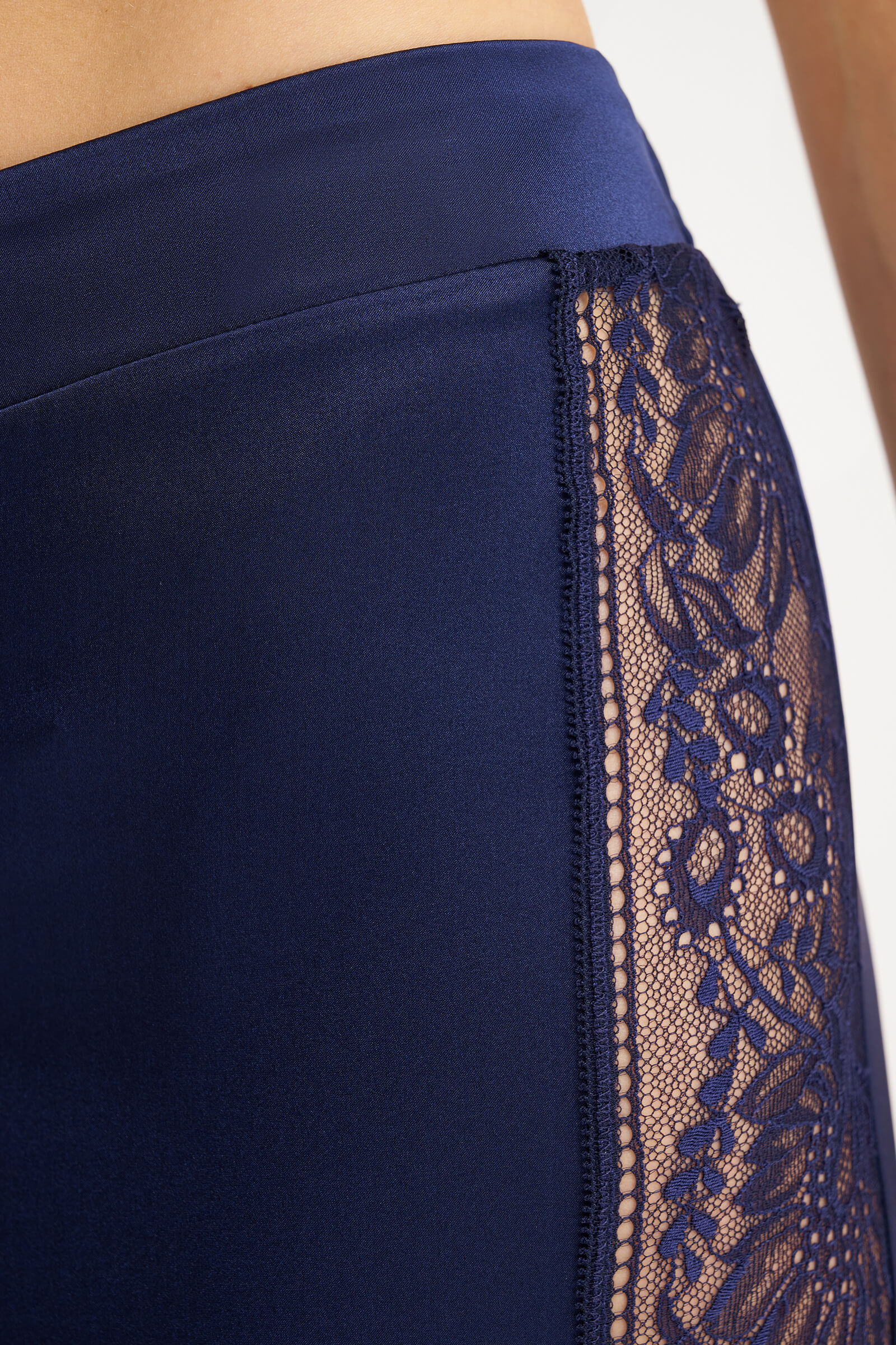 Шелковые пижамные брюки с кружевом Бренд  Изображение 5