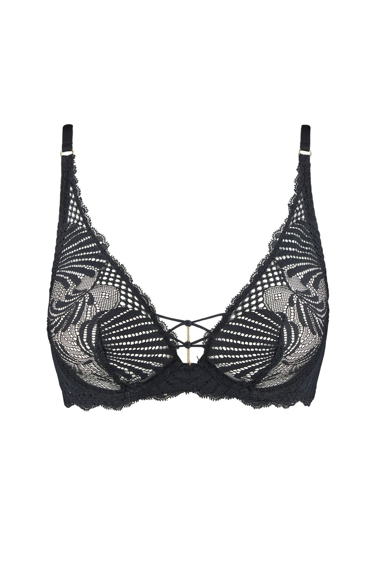 Бюстгальтер с треугольными чашками Бренд 