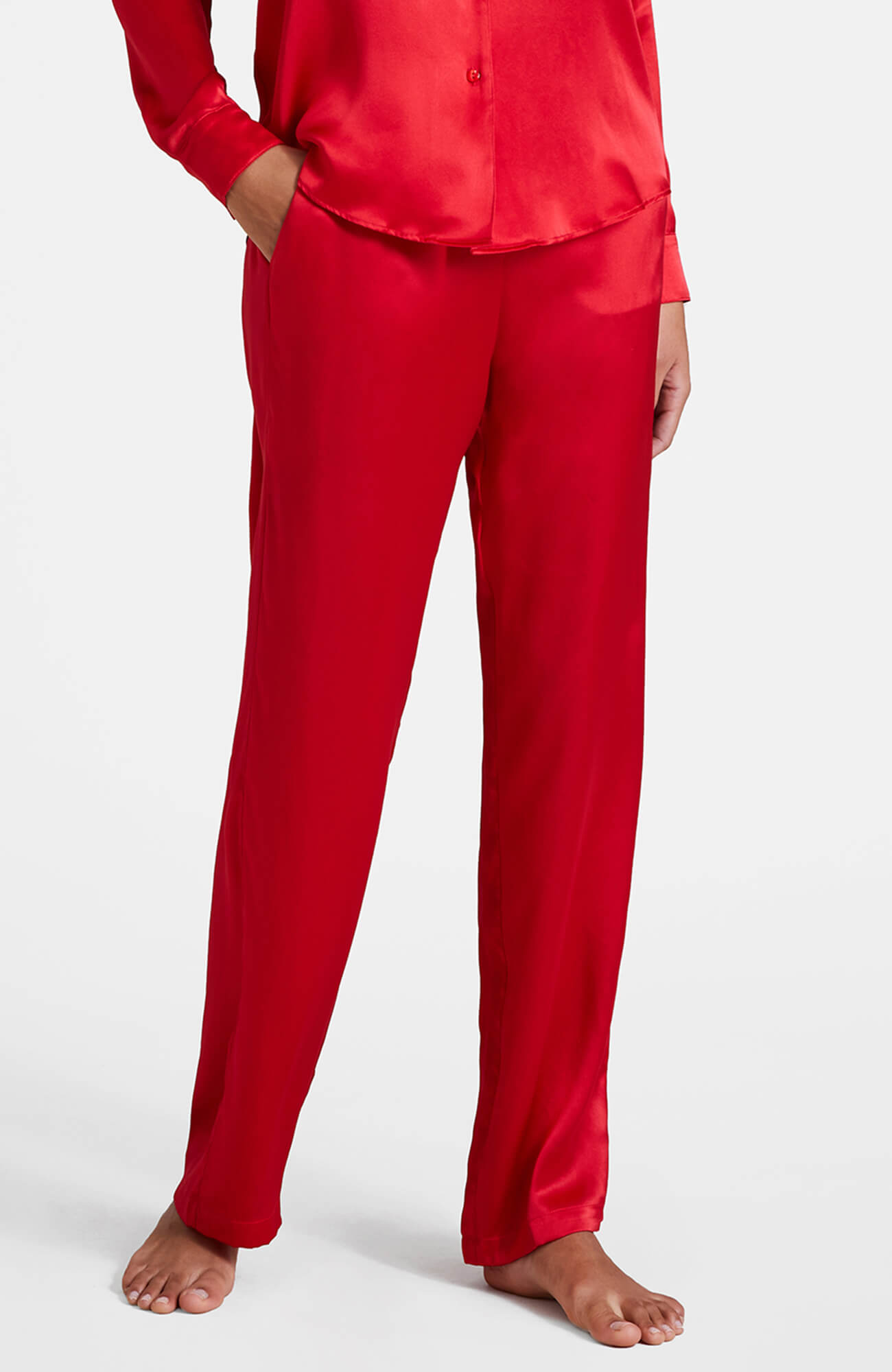 Пижамные шелковые брюки Бренд 