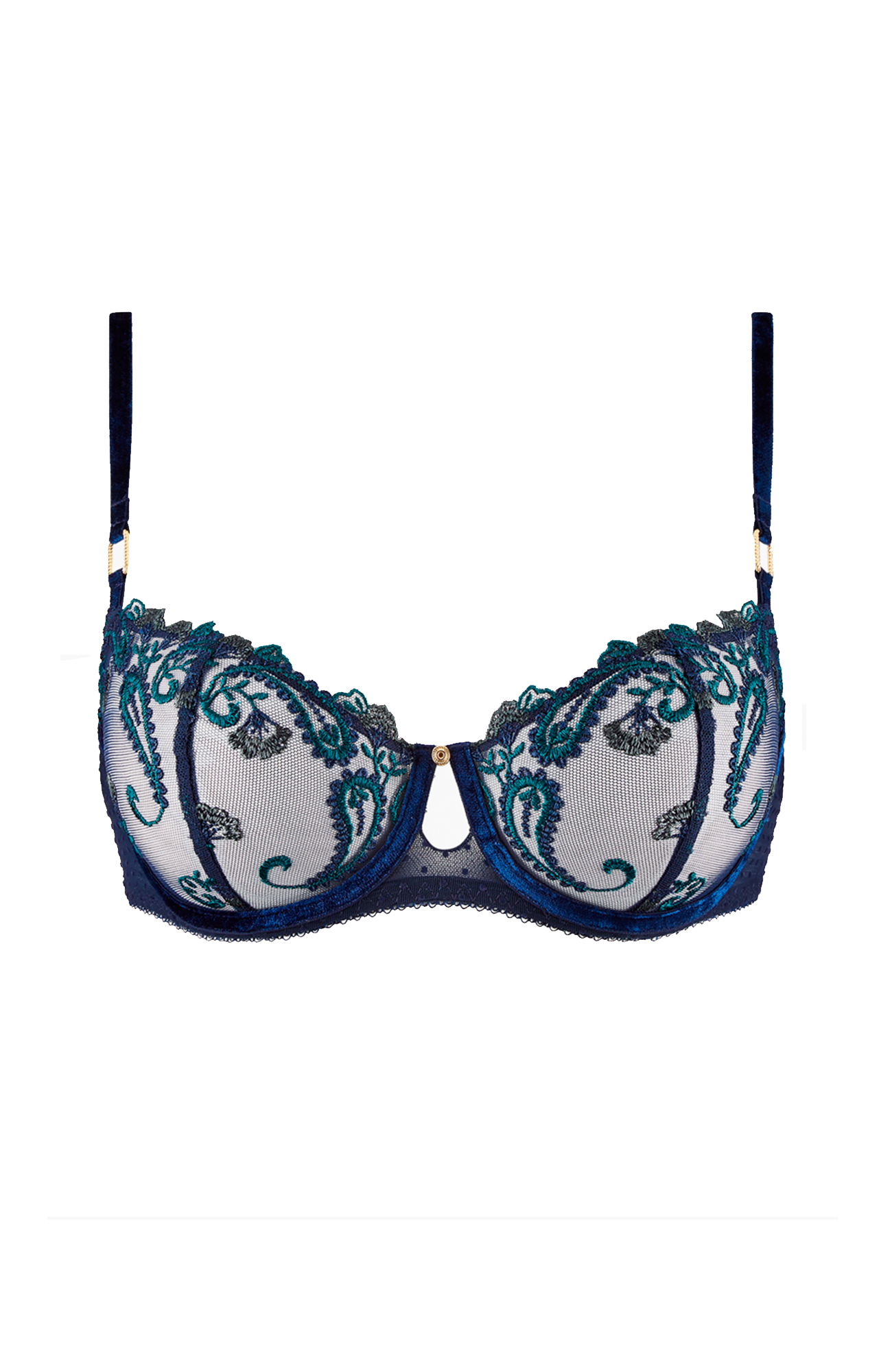 Бюстгальтер с закрытыми чашками на косточках Бренд 