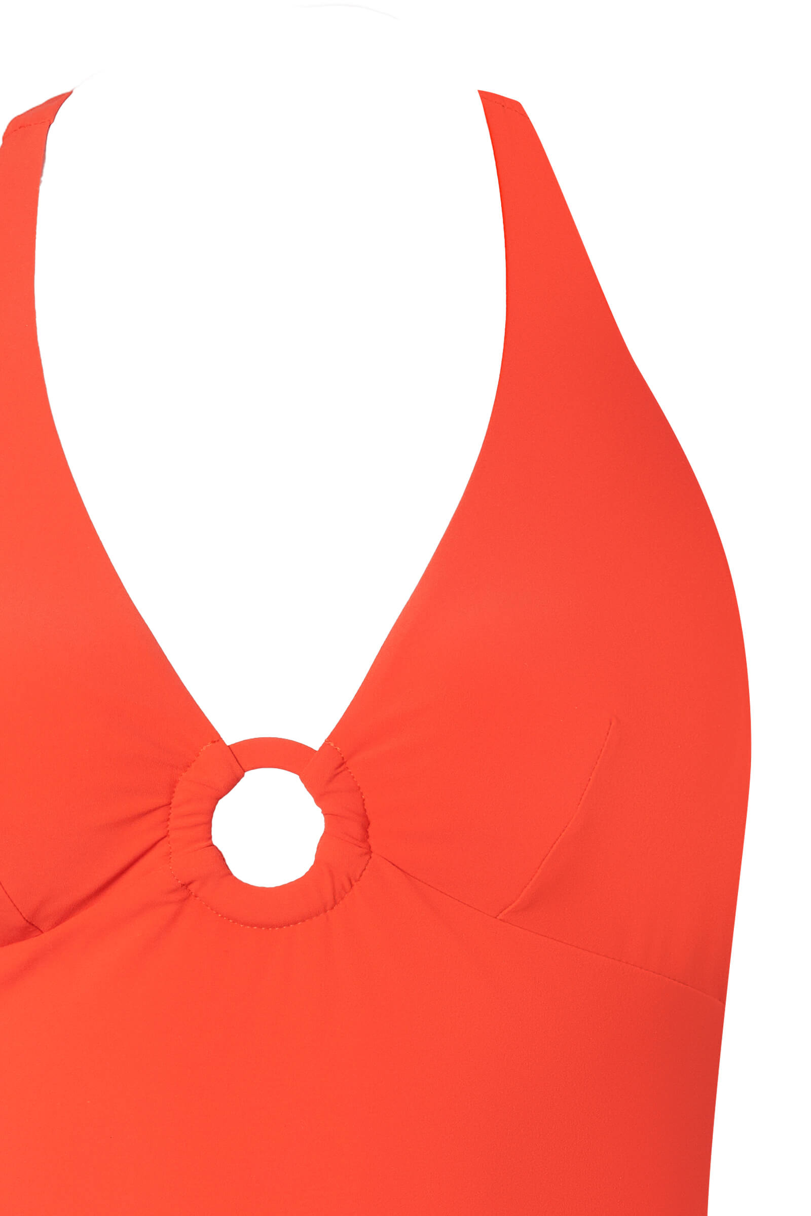 Слитный купальник с завязками на шее Бренд 