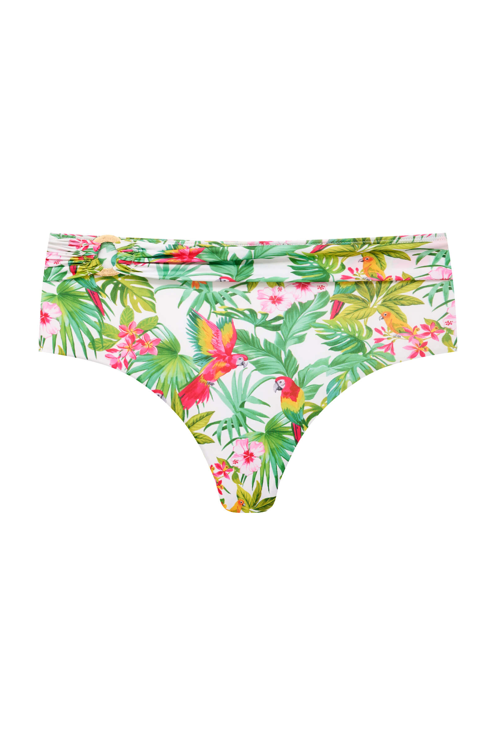 Слипы с декоративным поясом Бренд 