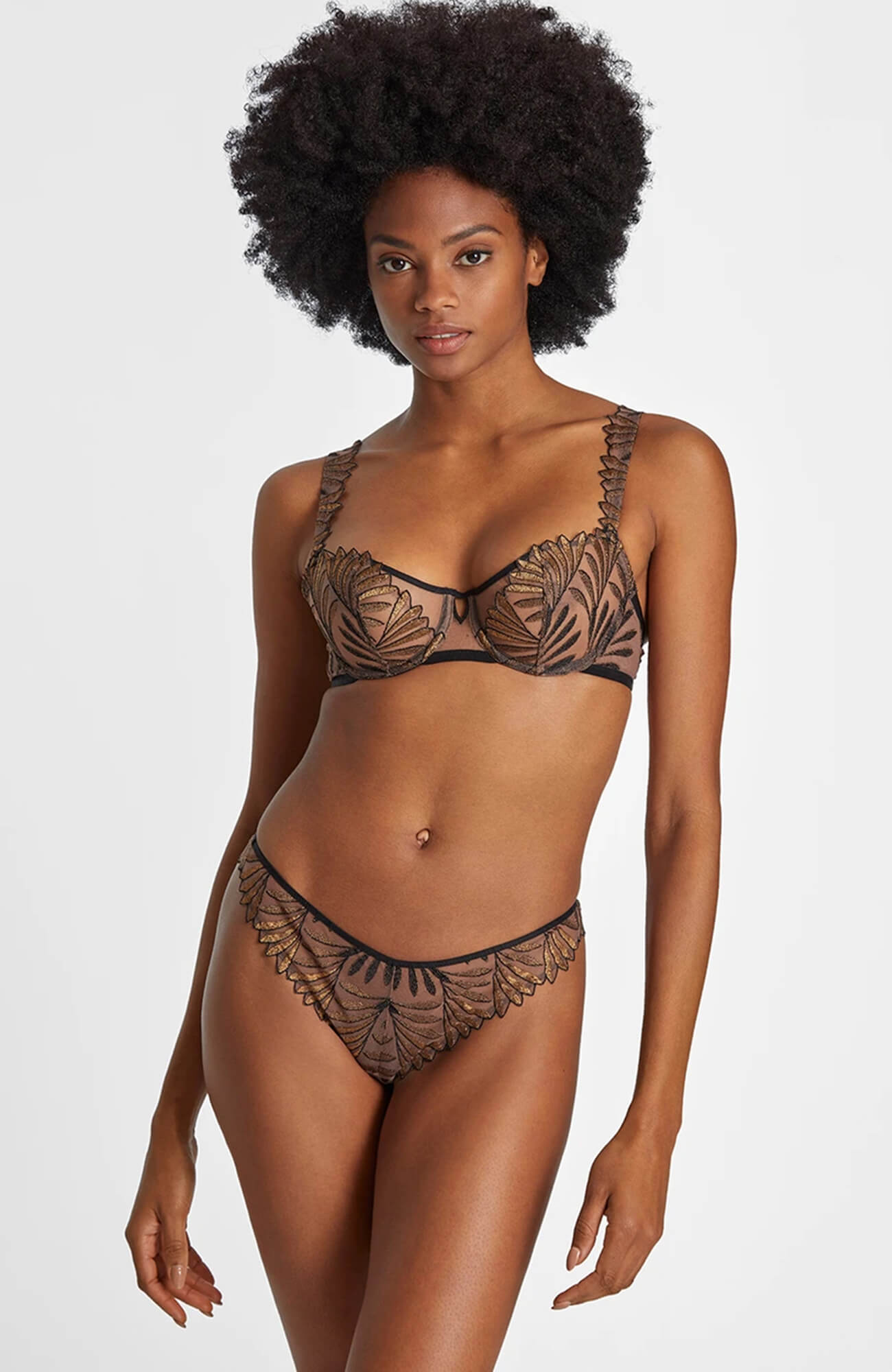 Бюстгальтер балконет на косточках Бренд  Изображение 2