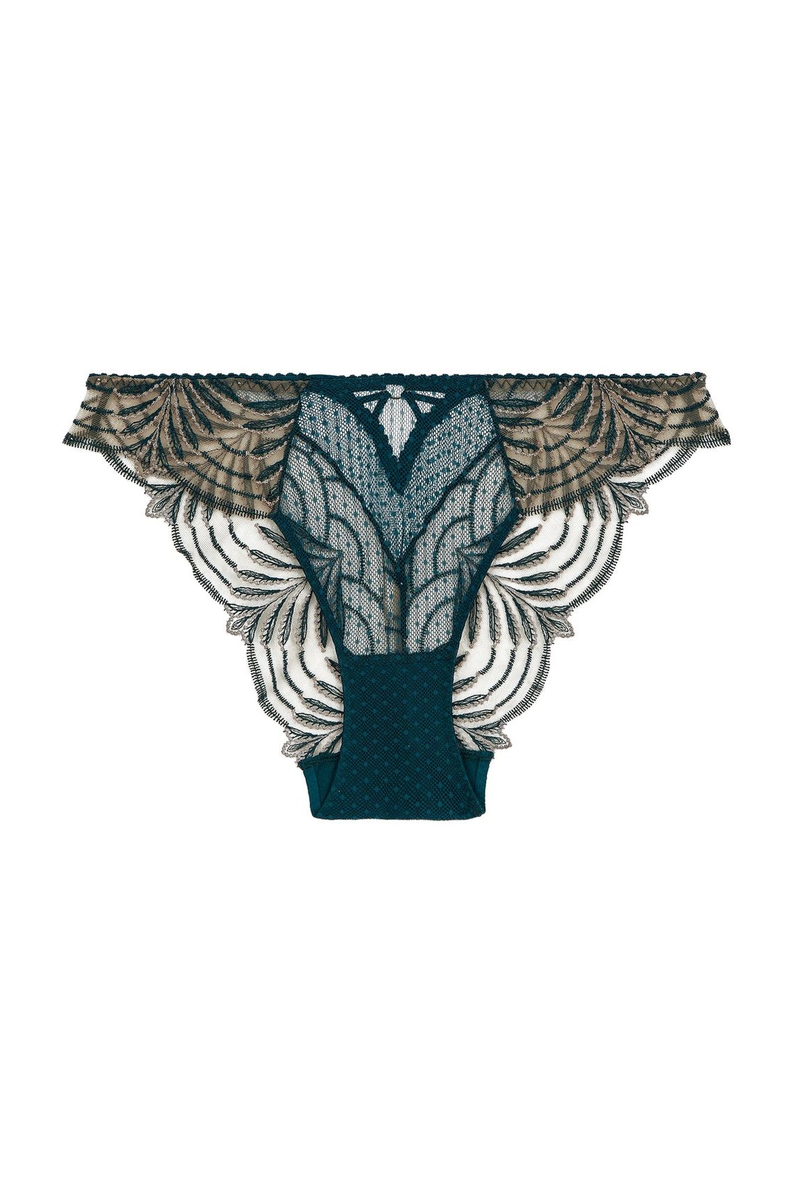 Трусы слипы с вышивкой Бренд 