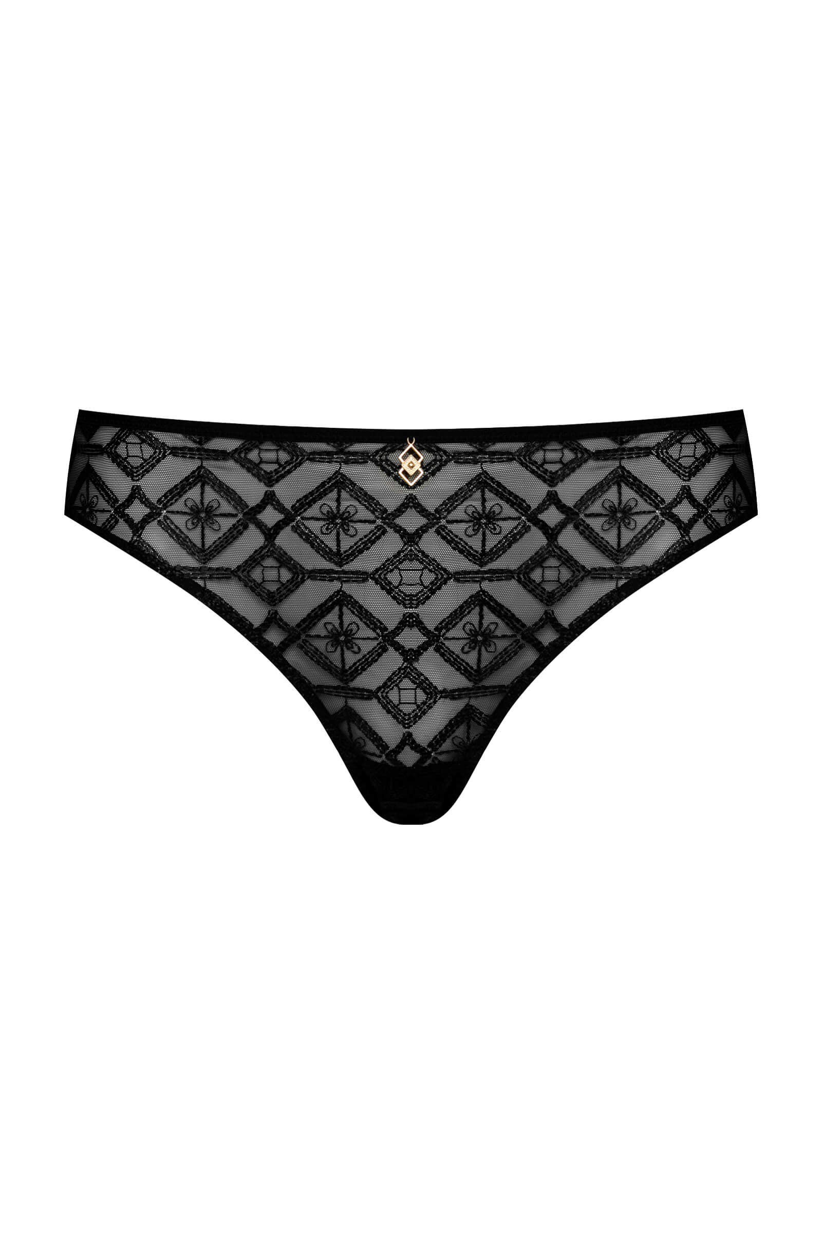 Трусы слипы с вышивкой Бренд 