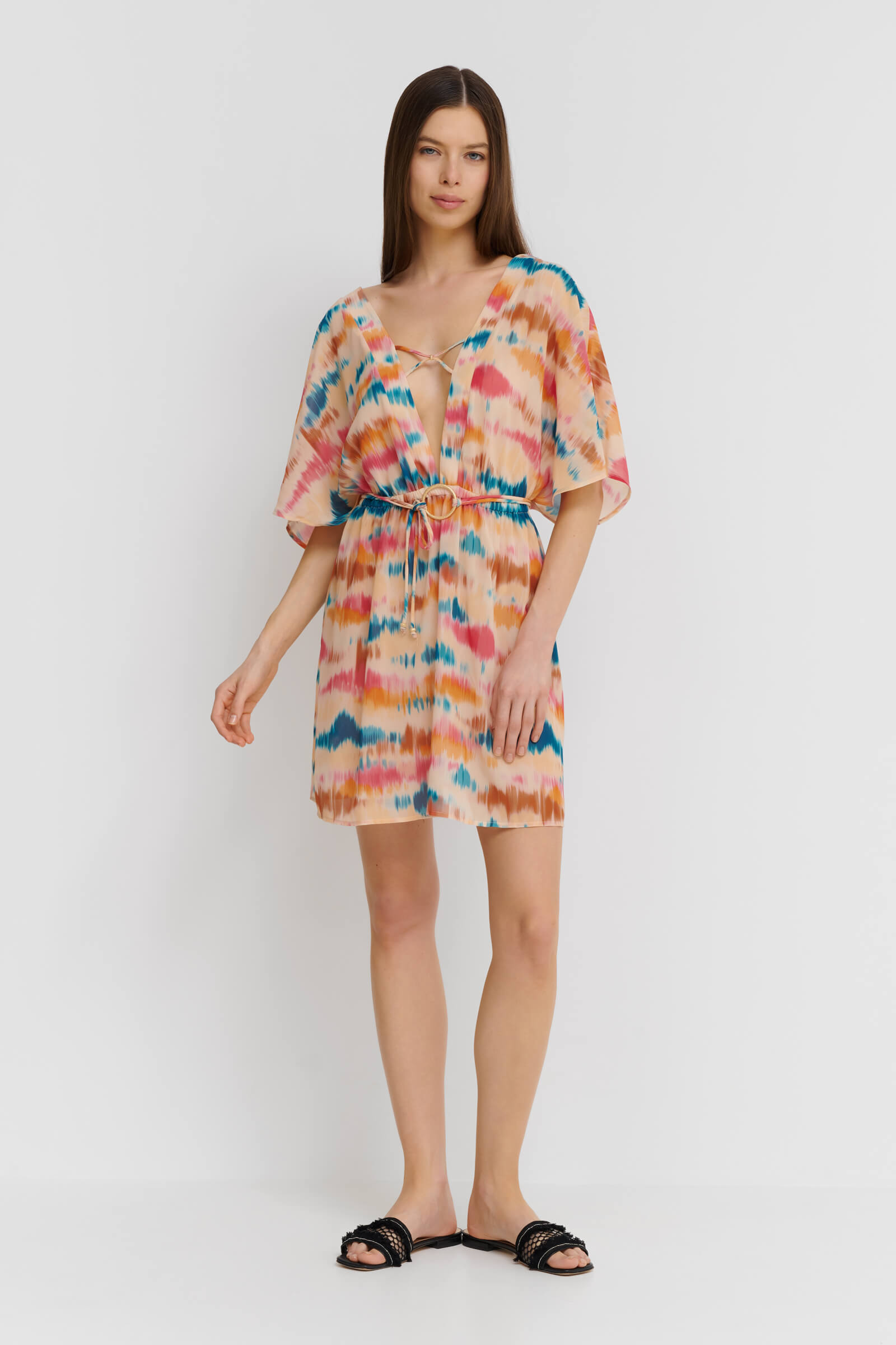 Туника с V-образным вырезом Бренд  Изображение 3