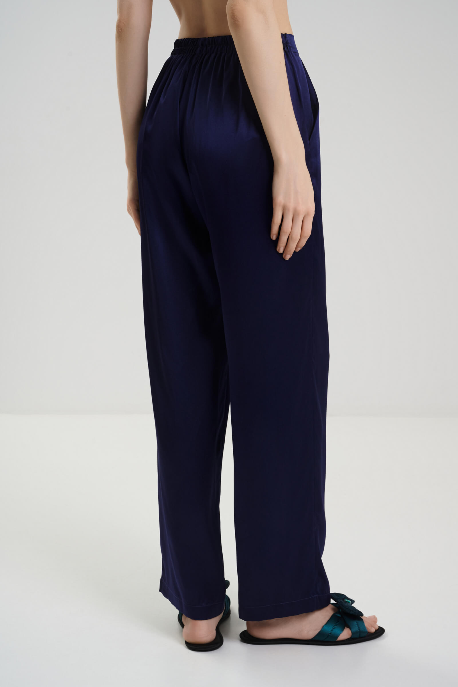 Пижамные шелковые брюки Бренд  Изображение 3