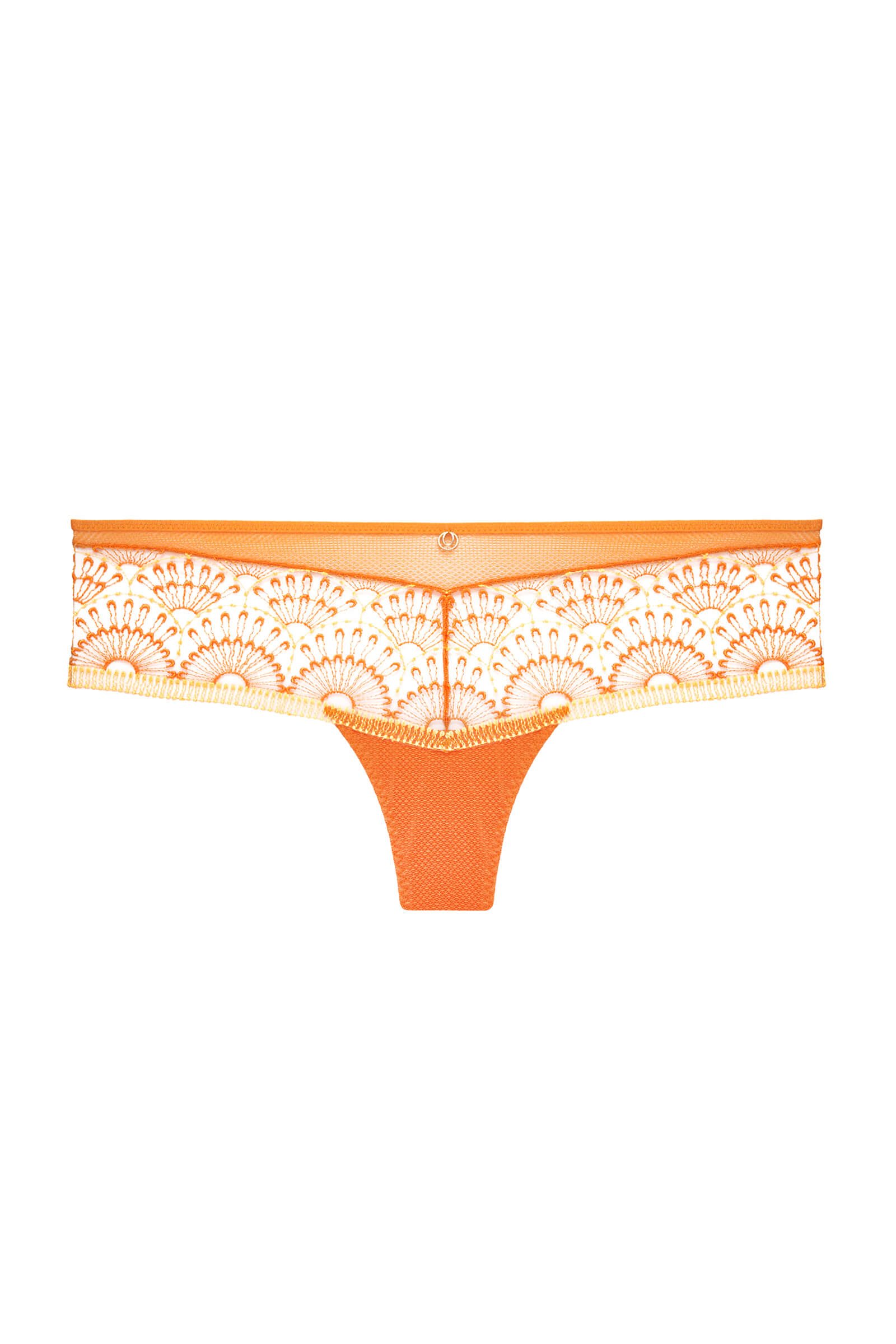 Трусы хипстеры с объемной вышивкой Бренд 