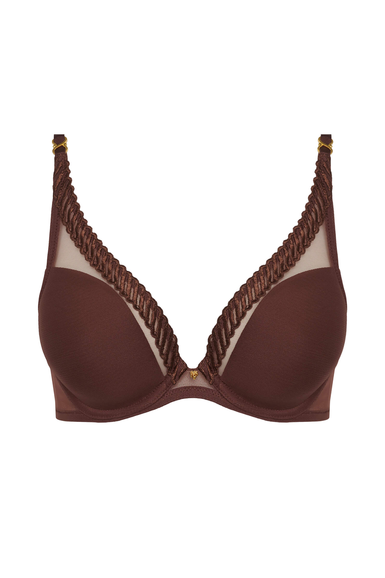 Бюстгальтер на косточках с вышивкой Бренд 