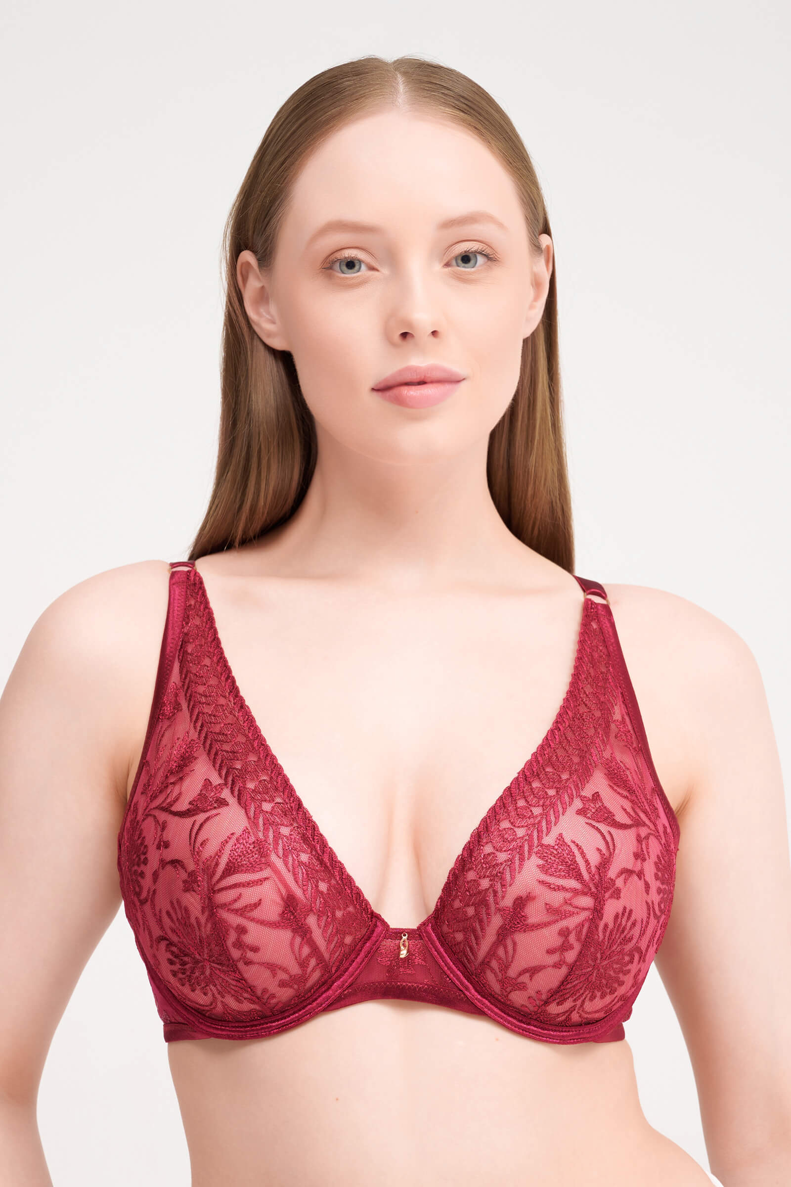 Бюстгальтер с треугольными чашками на косточках Бренд  Изображение 4