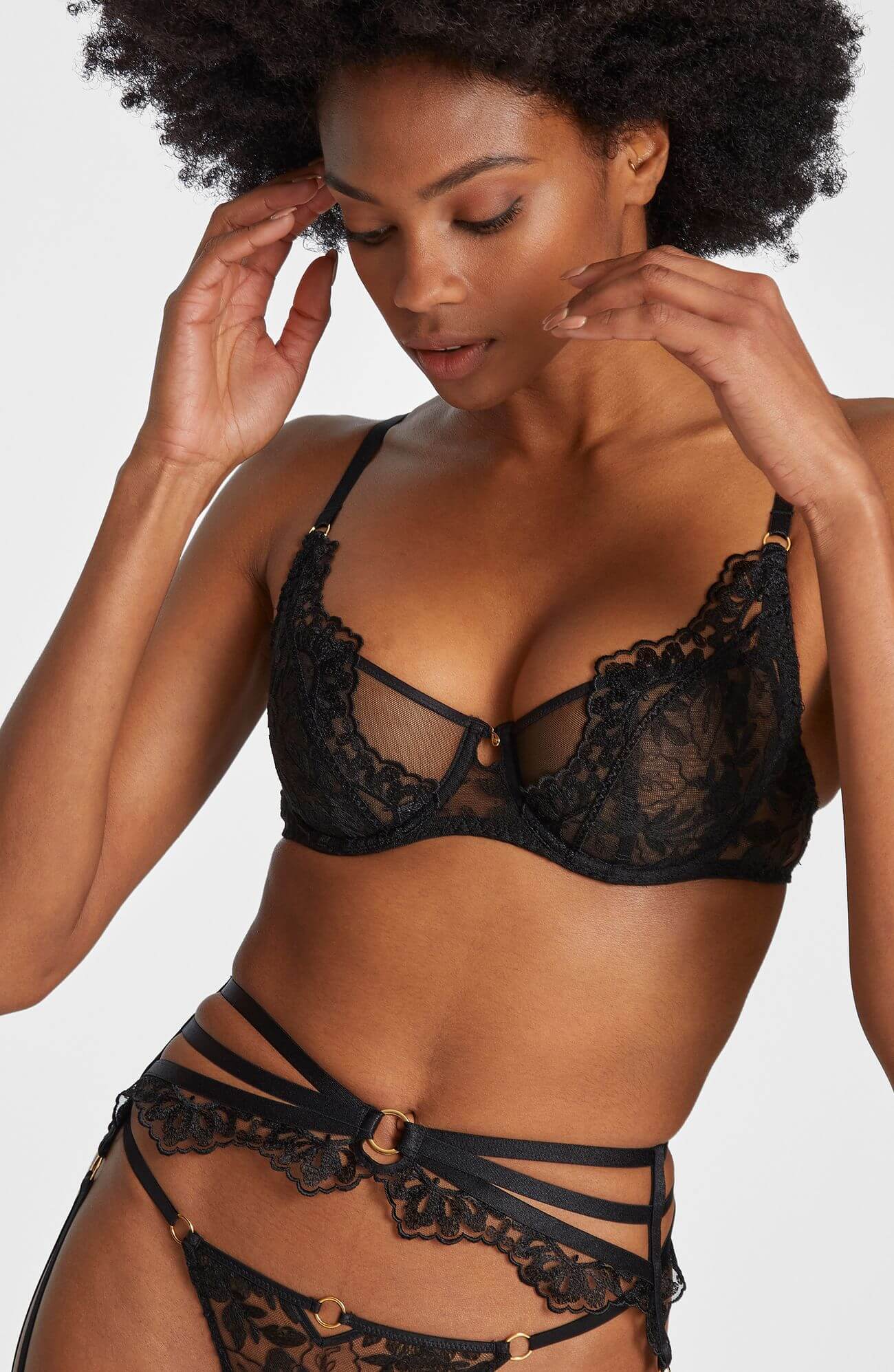 Бюстгальтер балконет с кружевом Бренд  Изображение 5