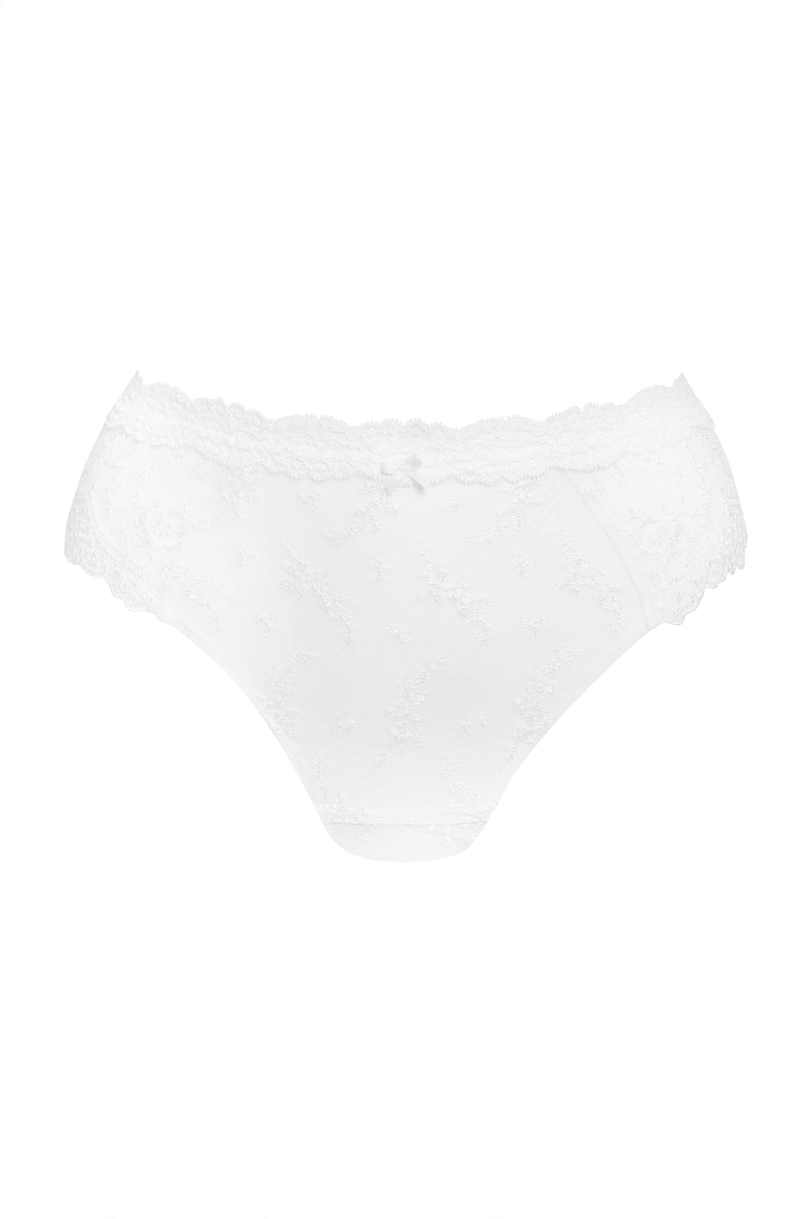 Трусы слипы с цветочным кружевом Бренд 