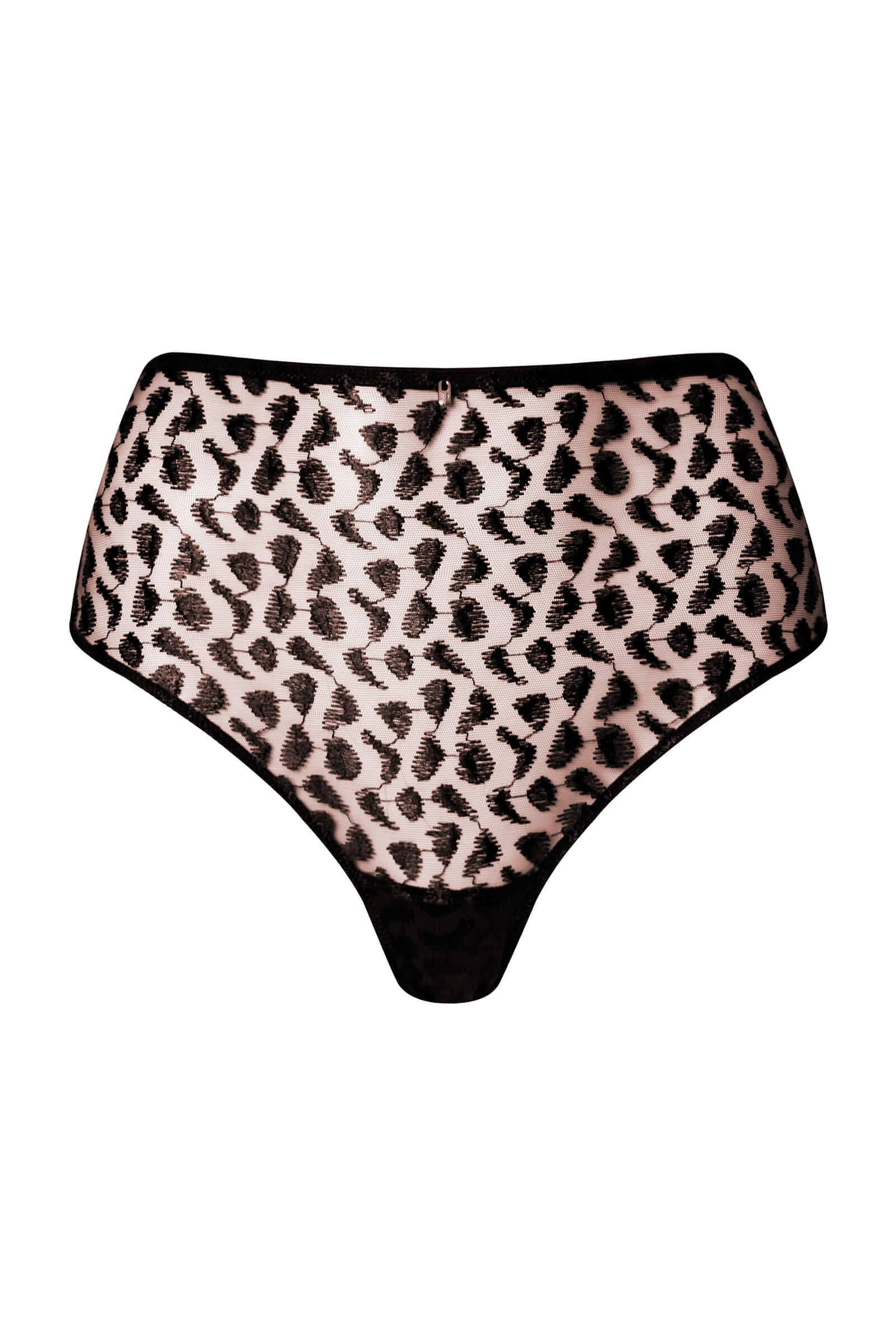 Трусы бразилиана с анималистичной вышивкой Бренд 