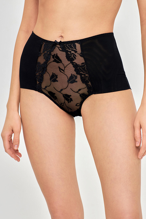 Трусы слипы с завышенной посадкой Бренд 