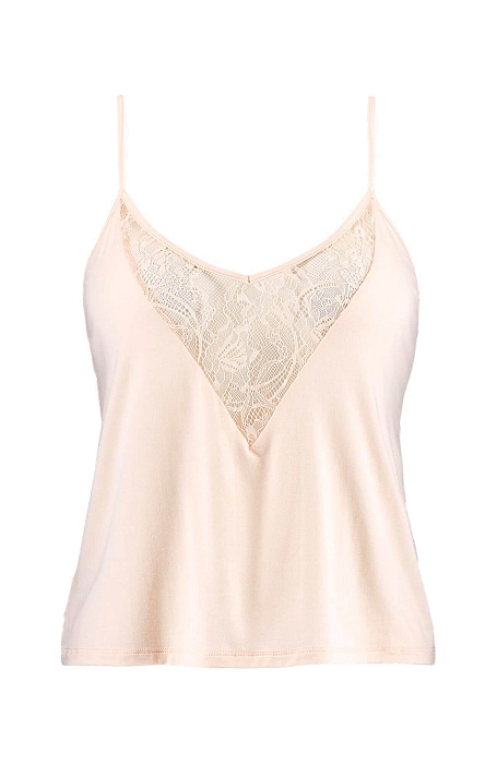 Пижамный топ из модала и шелка Бренд 