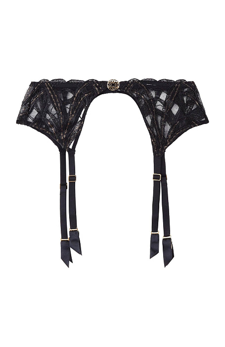 Пояс для чулок с вышивкой Бренд 