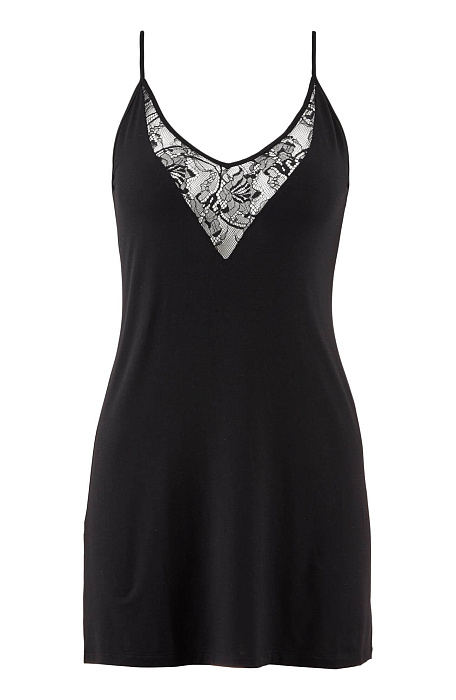 Ночная сорочка из модала с кружевом Бренд 