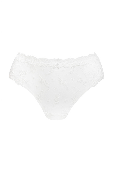 Трусы слипы с цветочным кружевом Бренд 
